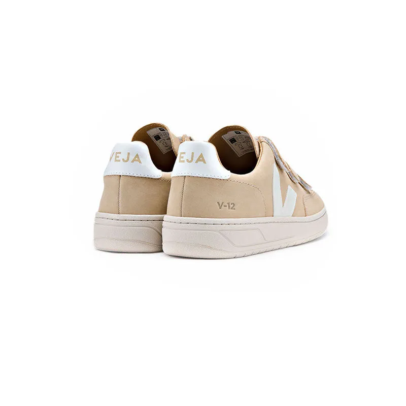 VEJA V-12 VELCRO - Almond Pierre