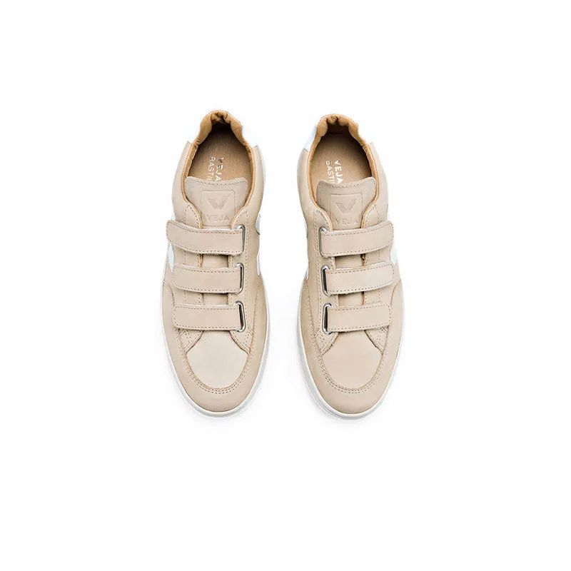 VEJA V-12 VELCRO - Almond Pierre