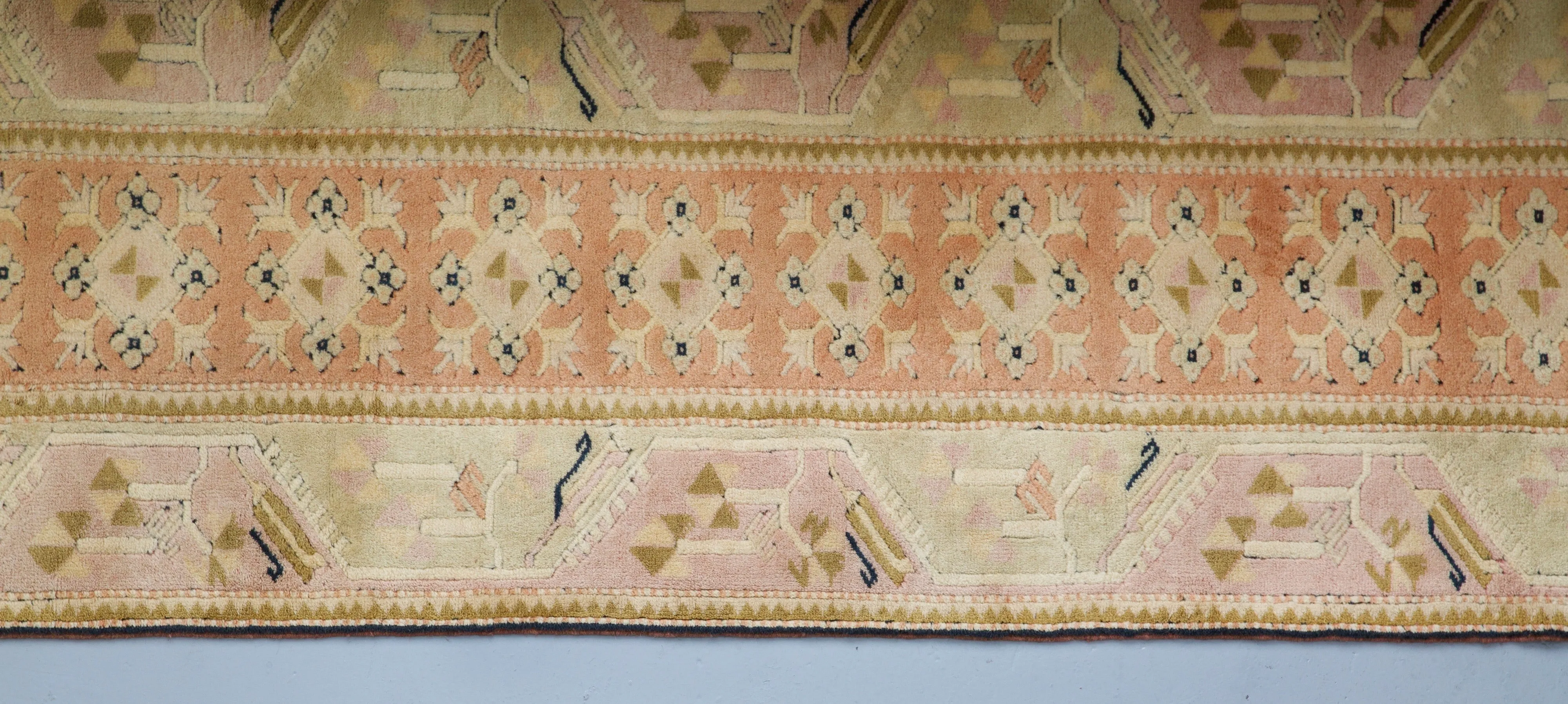 Vintage Milas Runner Rug 2'6"x12'5"