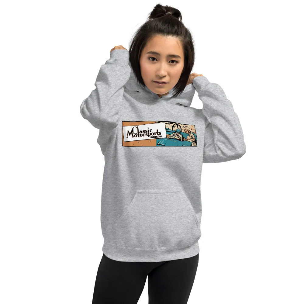 Vintage Racing Printed Unisex Hoodie