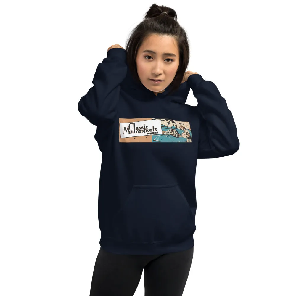 Vintage Racing Printed Unisex Hoodie