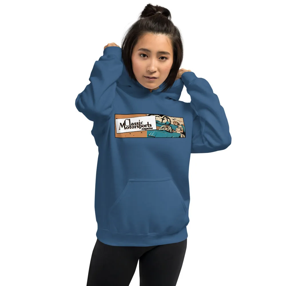 Vintage Racing Printed Unisex Hoodie