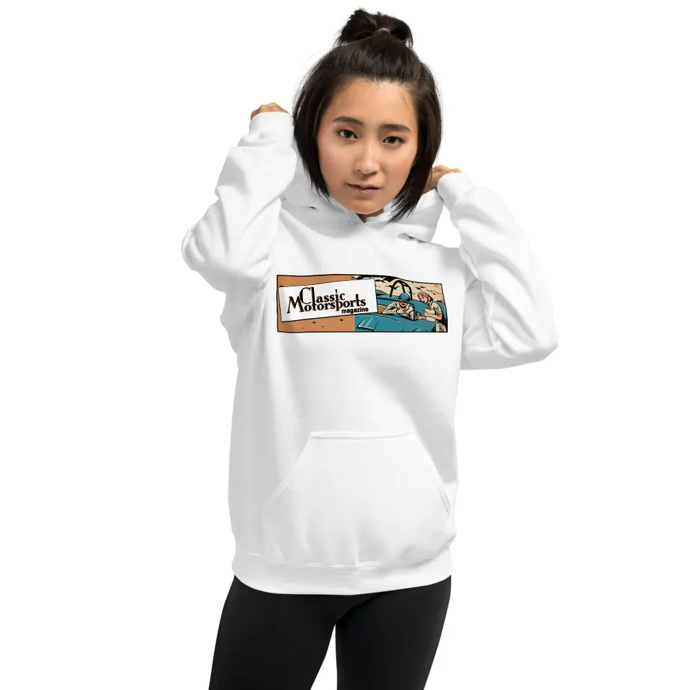 Vintage Racing Printed Unisex Hoodie