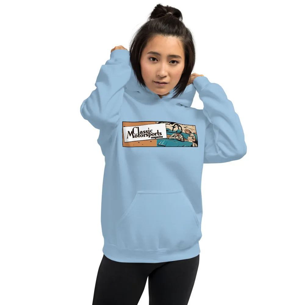 Vintage Racing Printed Unisex Hoodie