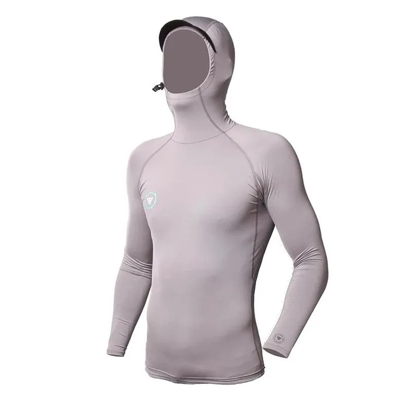 VISSLA WARM SEAS ECO HOODED LYCRA SHIRT