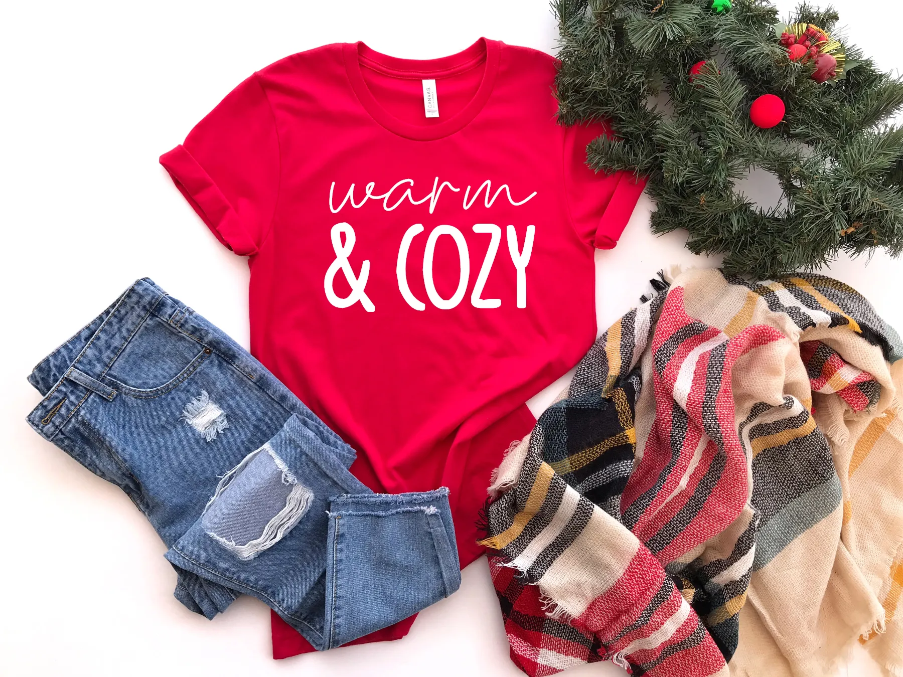 Warm and Cozy Holiday Tee