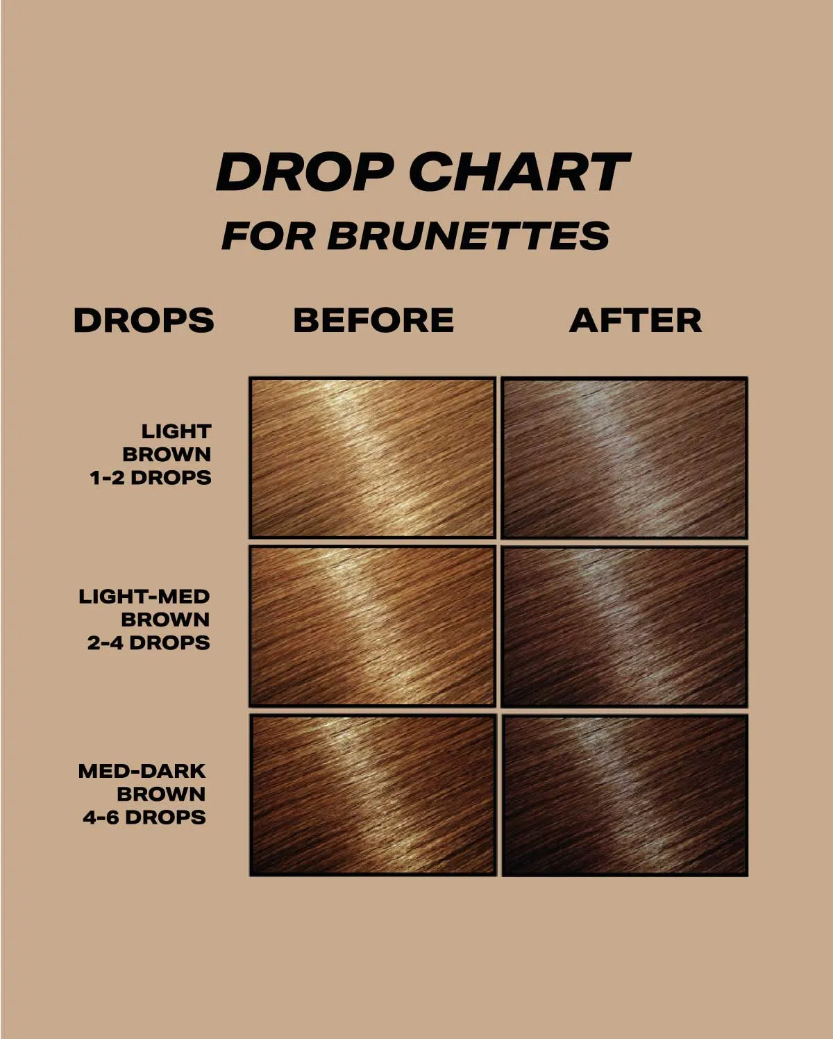 Warm Brunette Toner - DROP IT