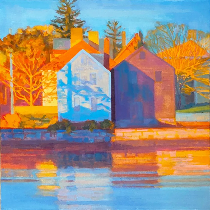 Warm Morning Light -Oil Painting 24x24