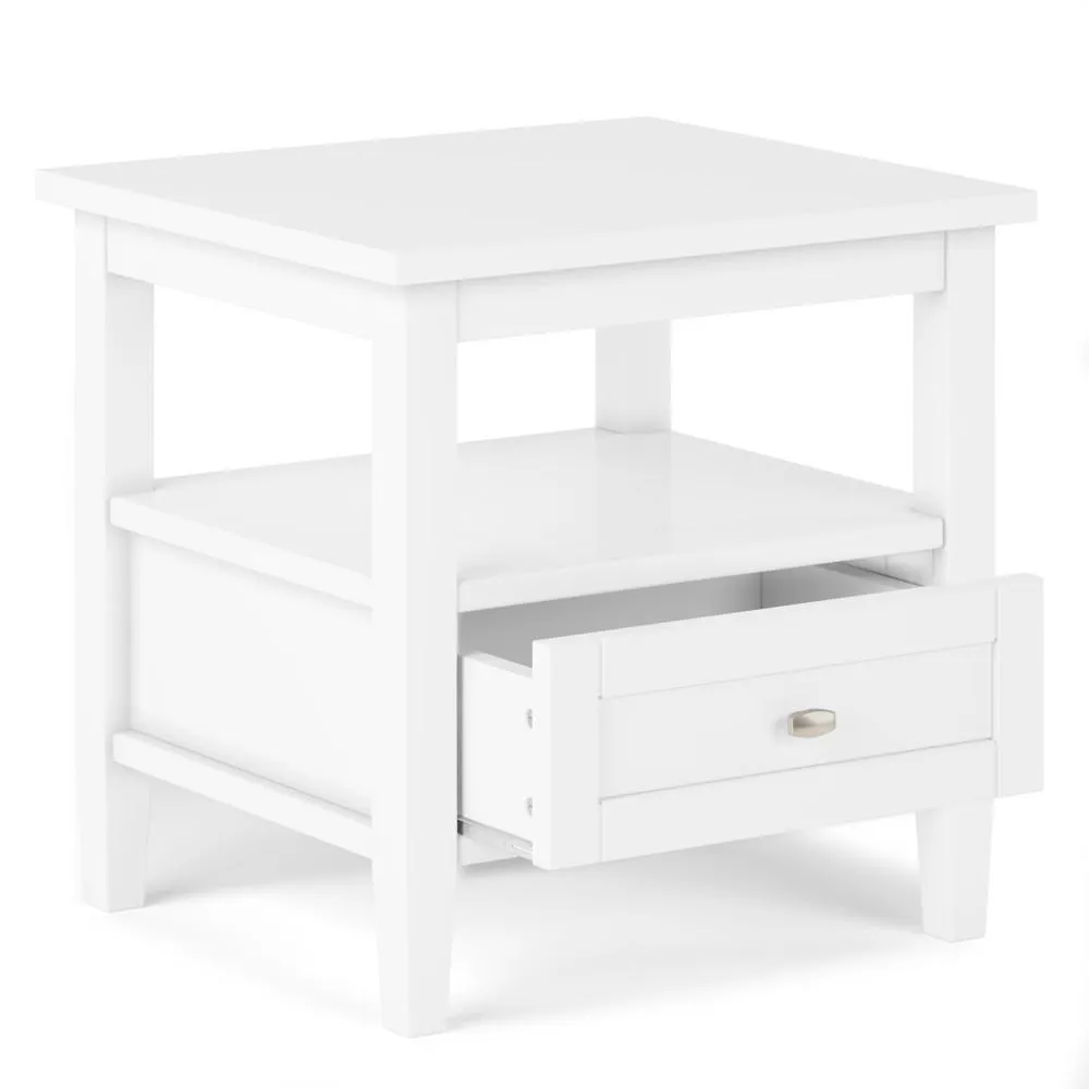 Warm Shaker End Table