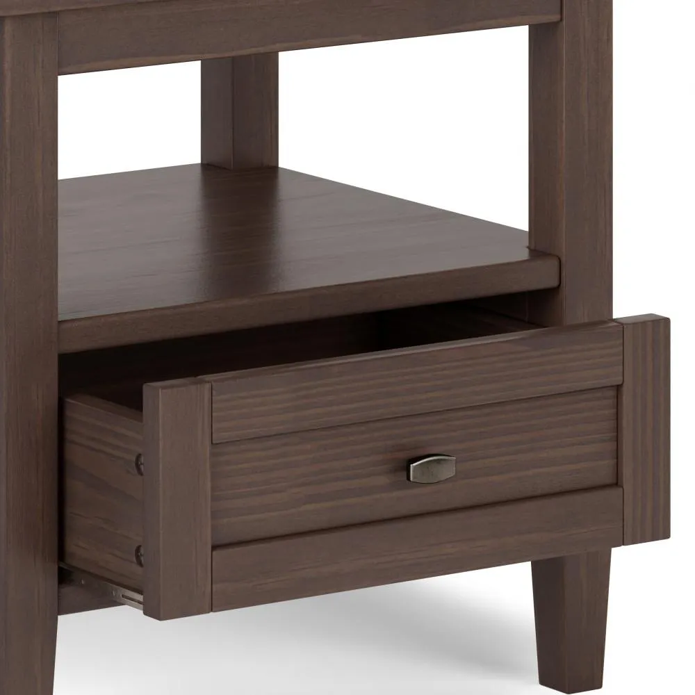 Warm Shaker End Table