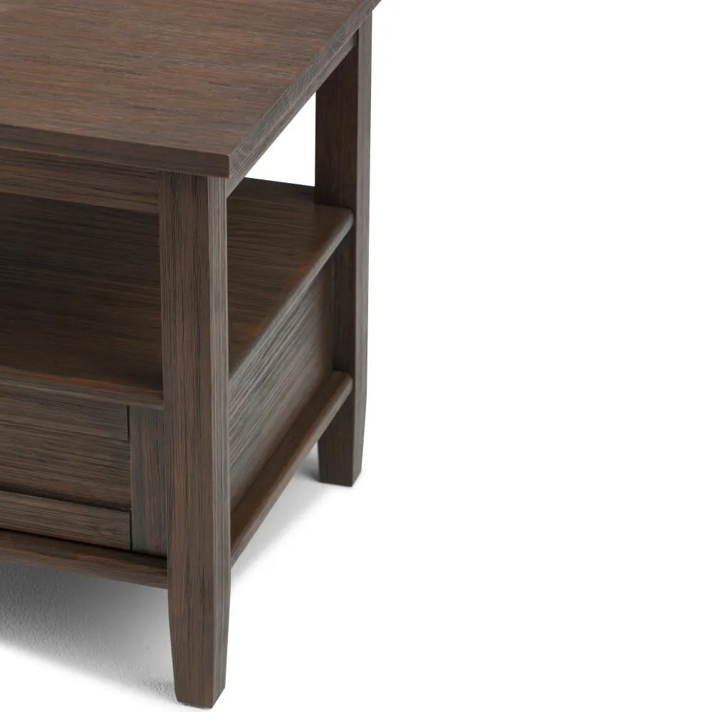 Warm Shaker End Table