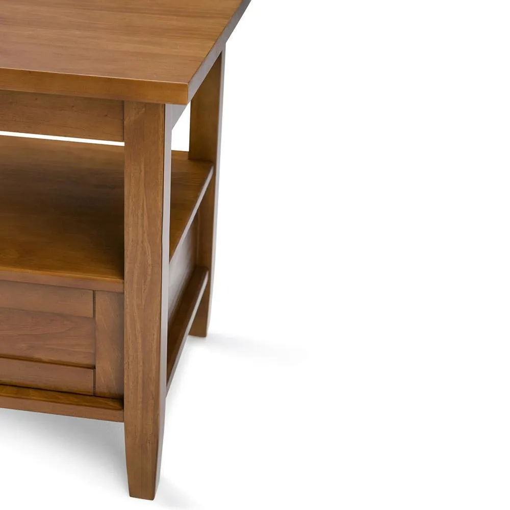 Warm Shaker End Table