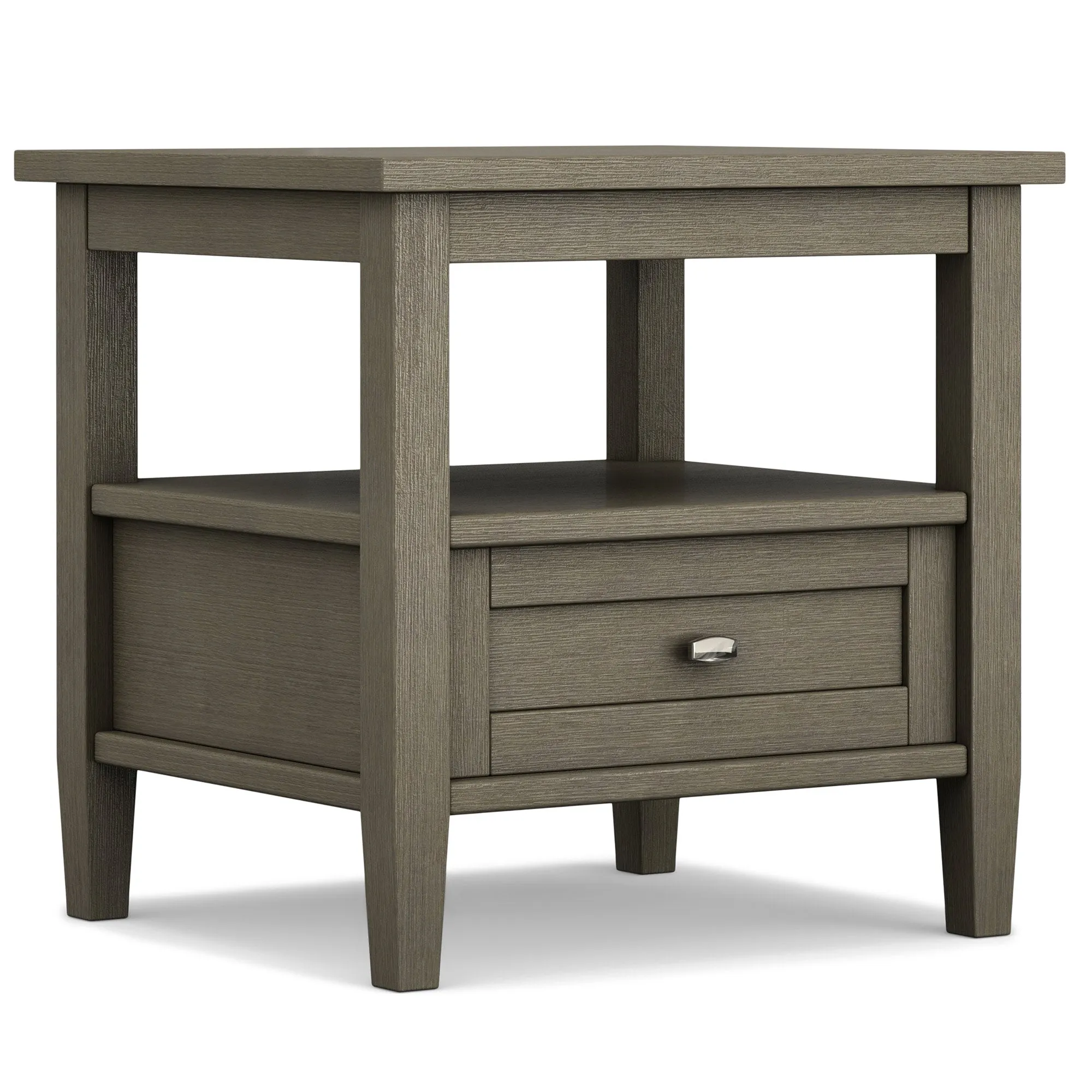 Warm Shaker End Table