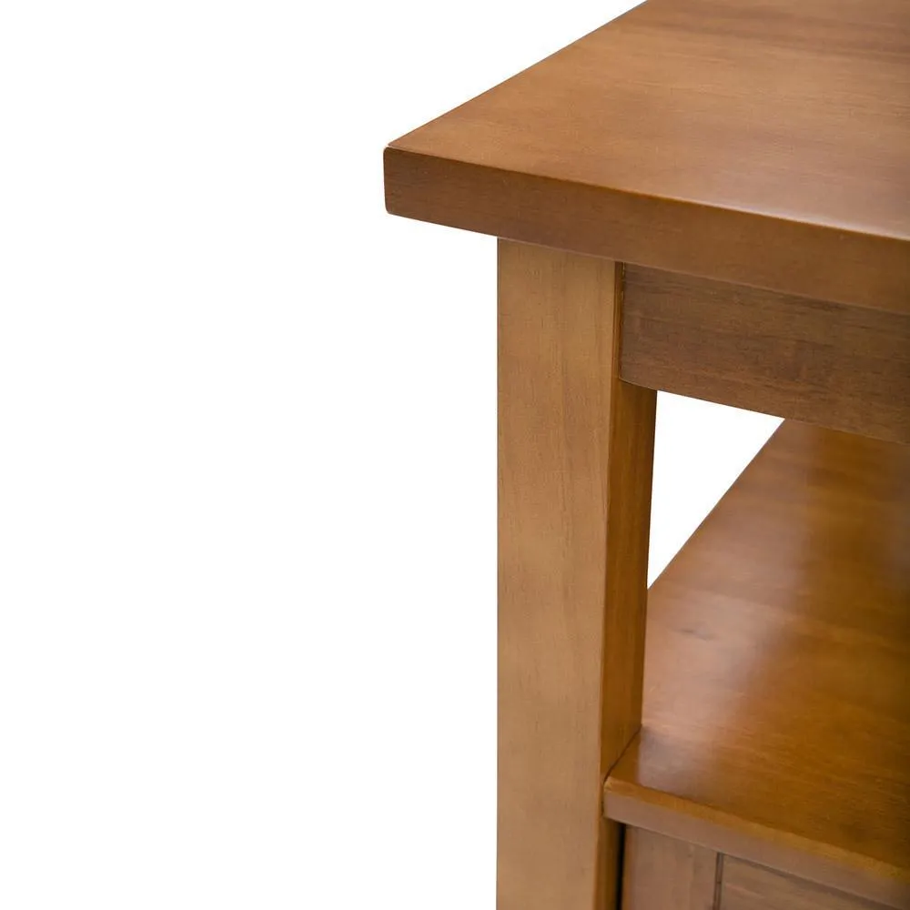 Warm Shaker End Table