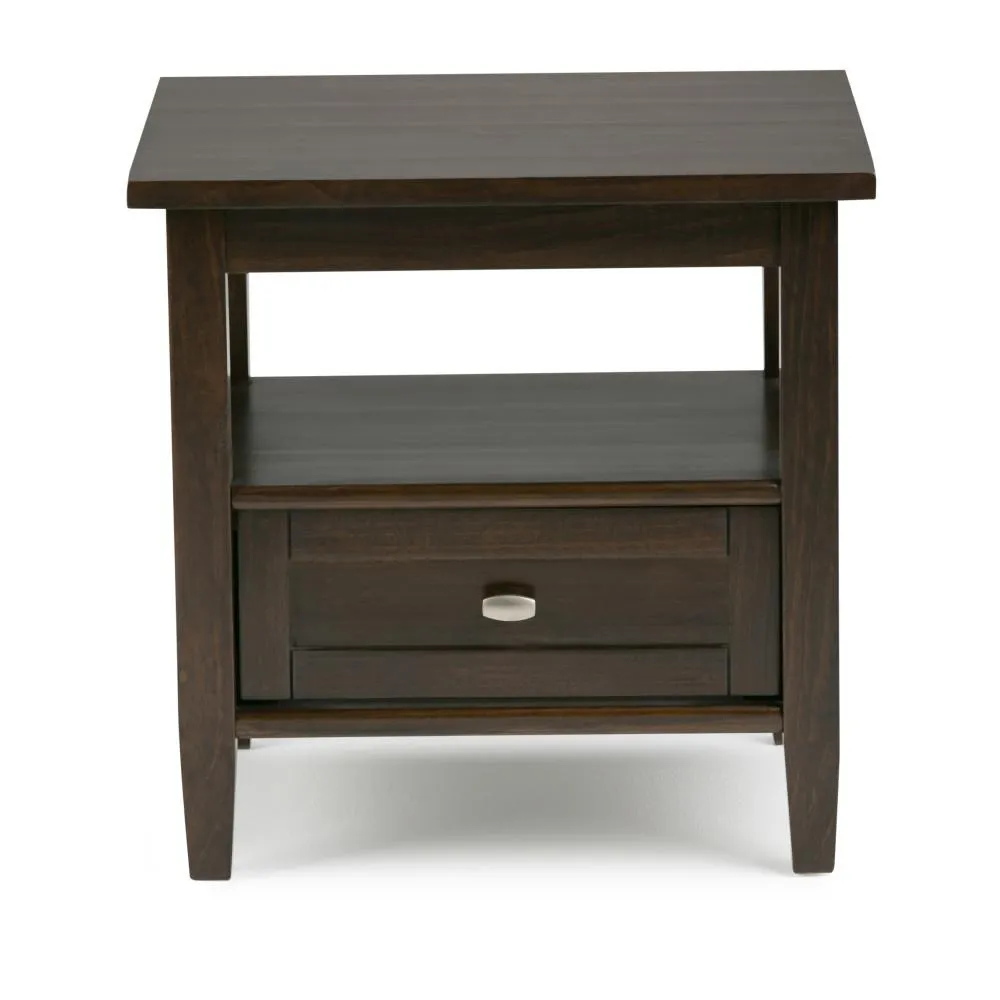 Warm Shaker End Table