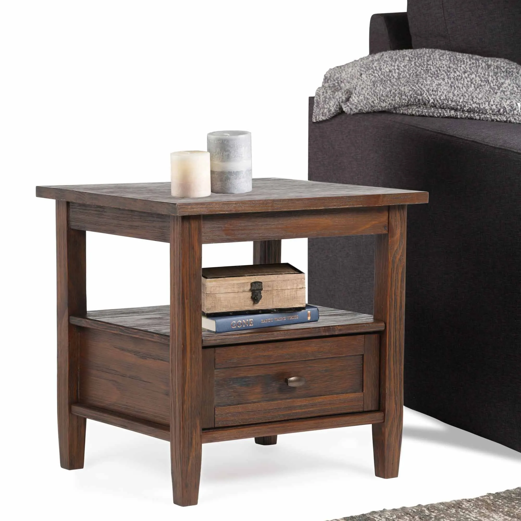 Warm Shaker End Table