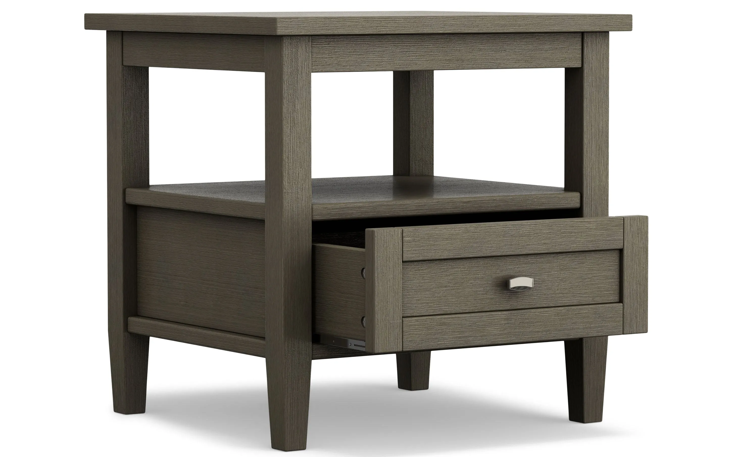 Warm Shaker End Table