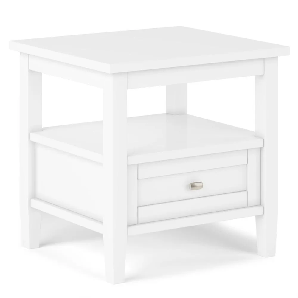 Warm Shaker End Table