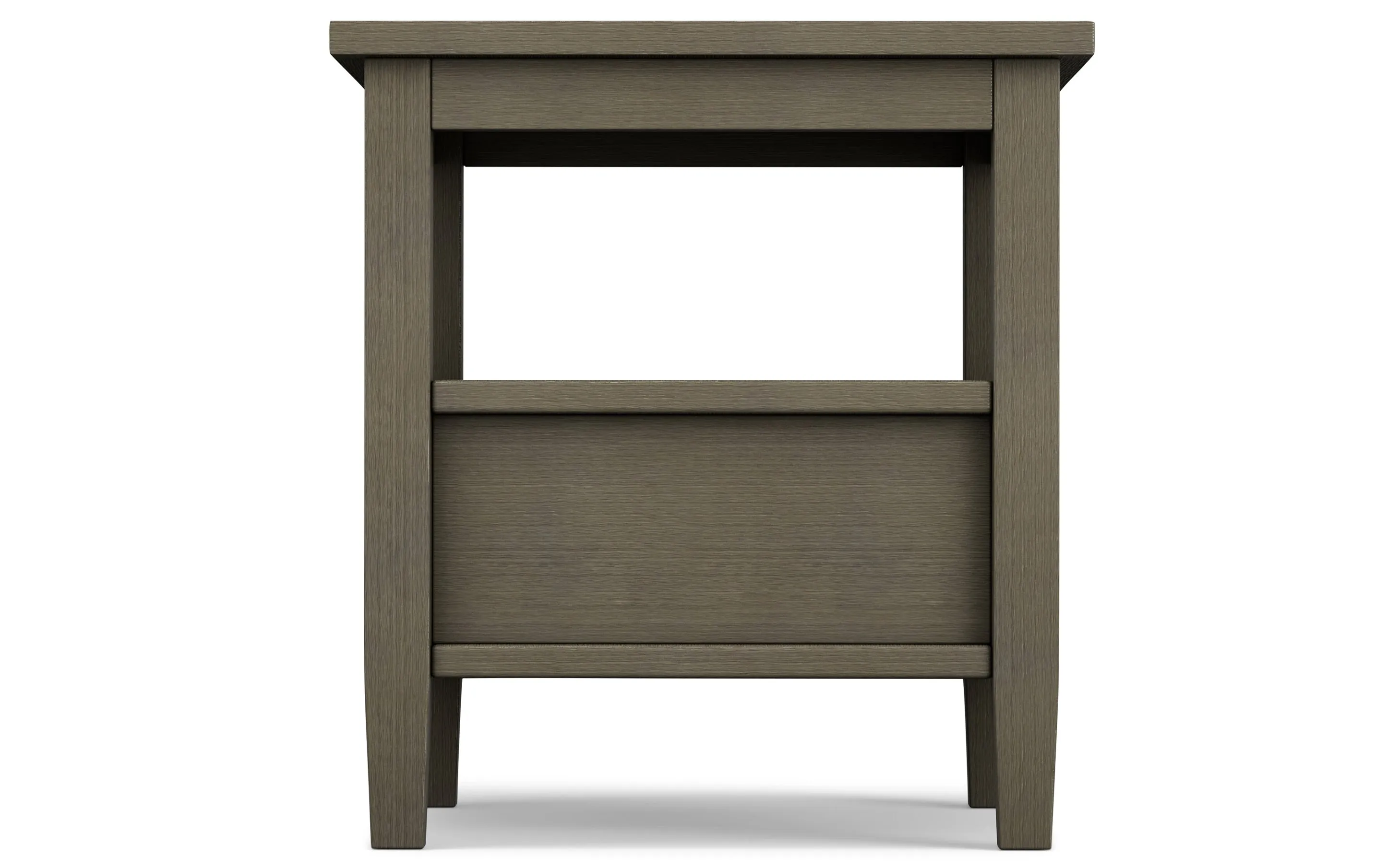 Warm Shaker End Table