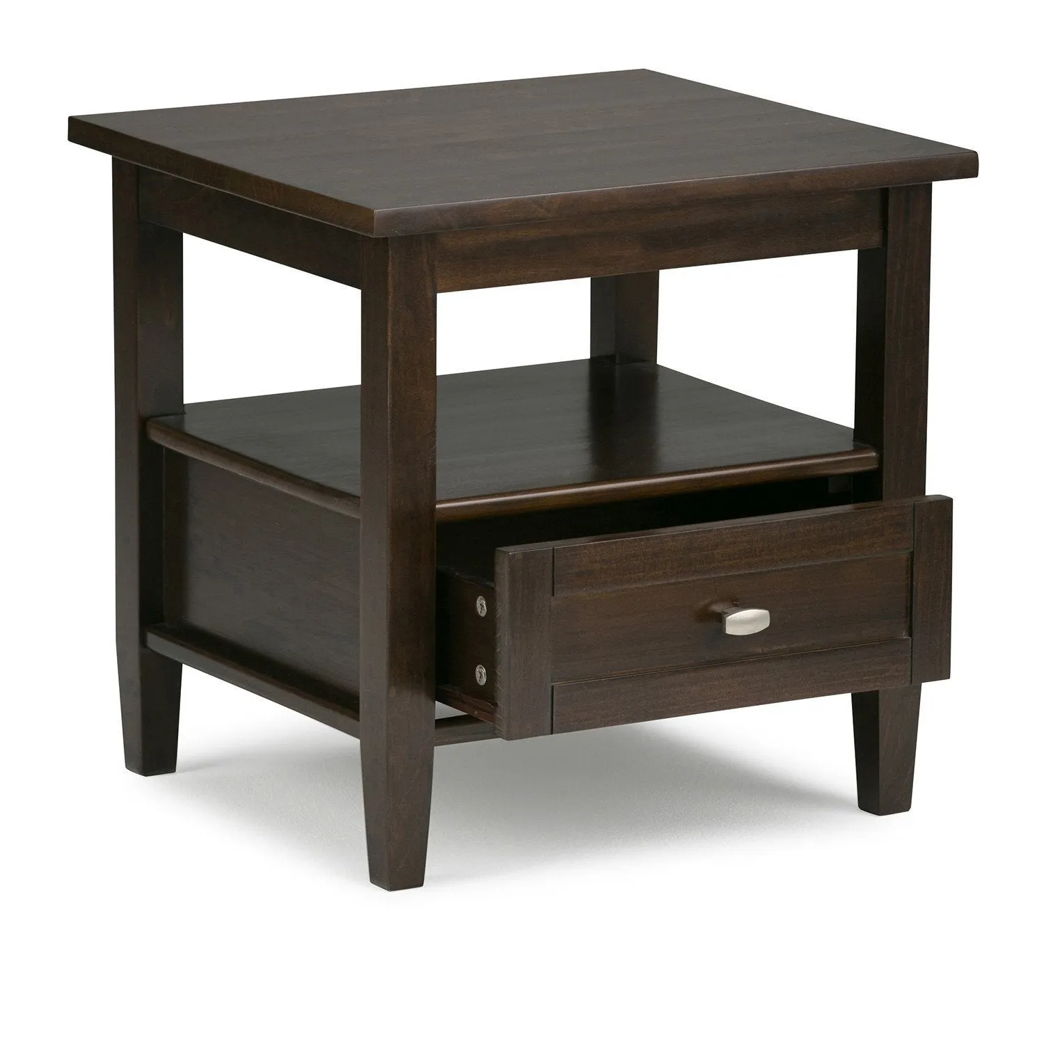 Warm Shaker End Table