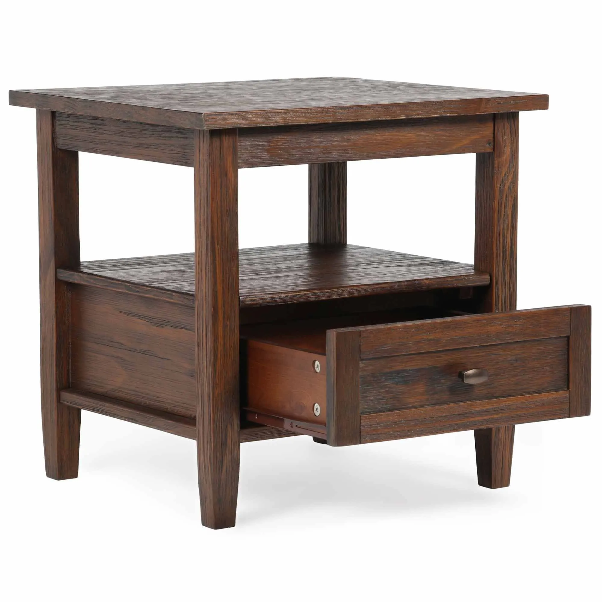 Warm Shaker End Table