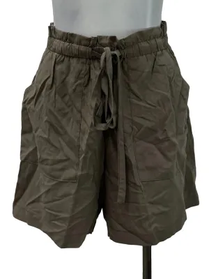 Warm Stone Ruched Shorts