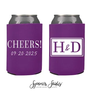What Happens at the Beach - Wedding Can Cooler #44R