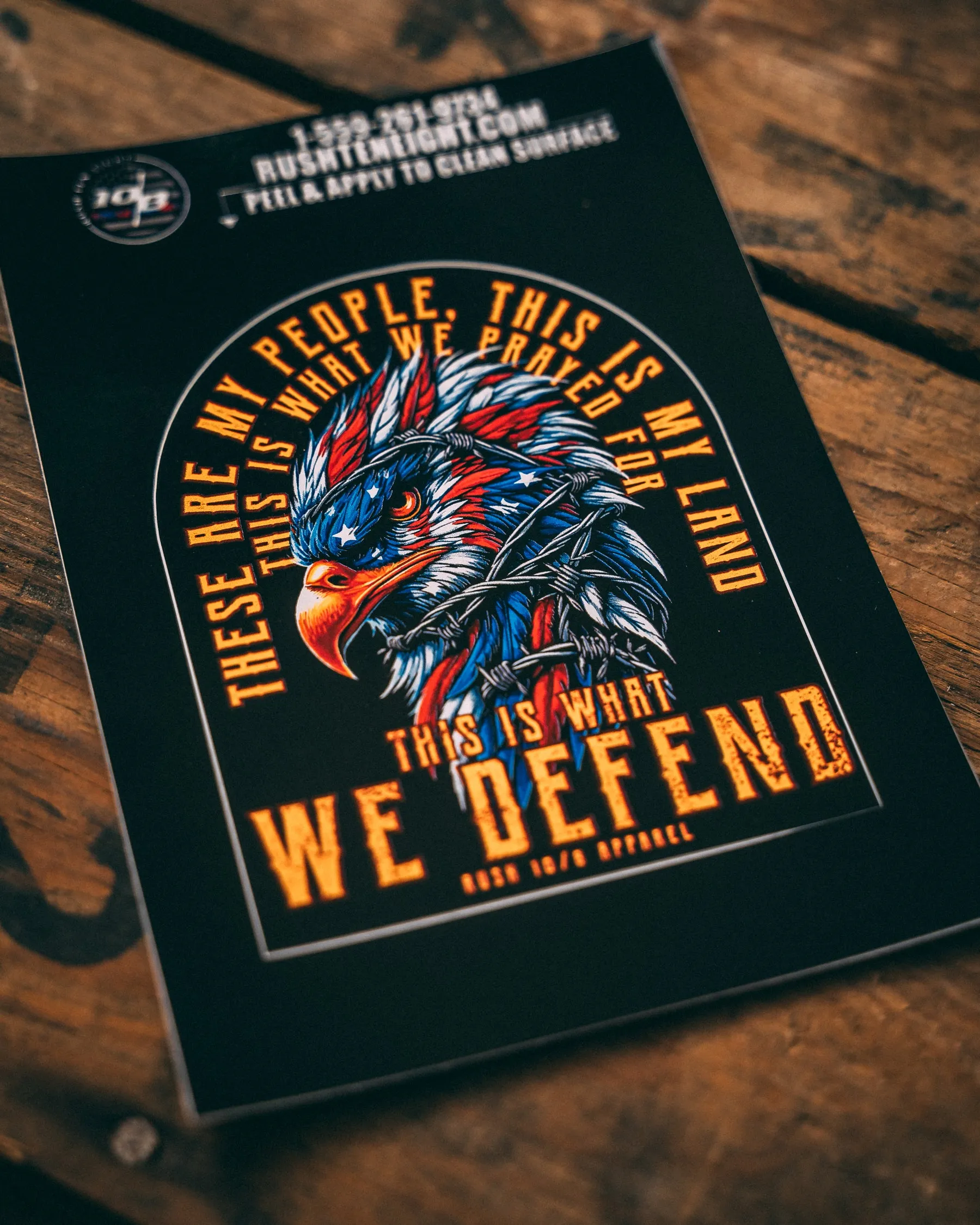 What We Defend Sticker