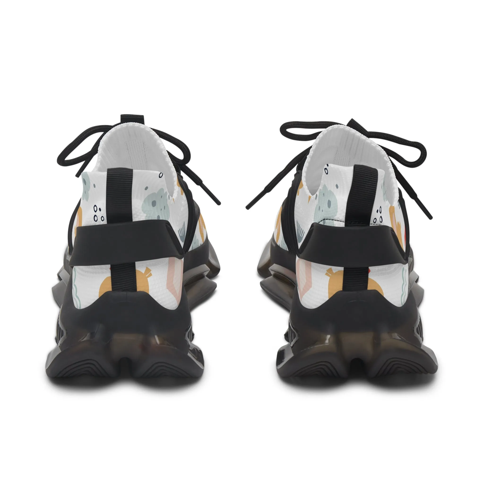 Whimsical Women's Mesh Sneakers - Fun Animal & Nature Print