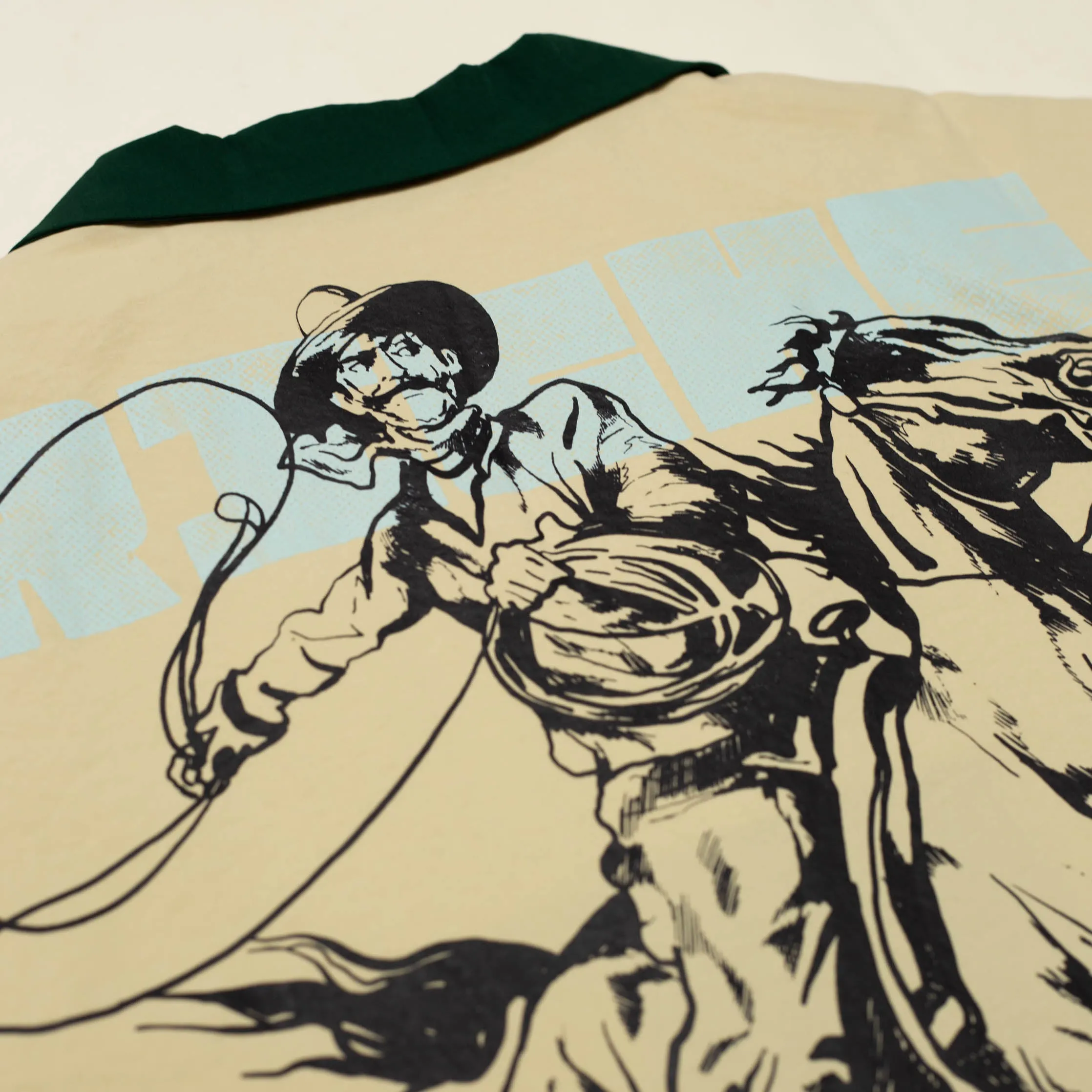 Wild cowboy woven