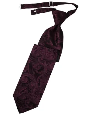Wine Tapestry Kids Necktie