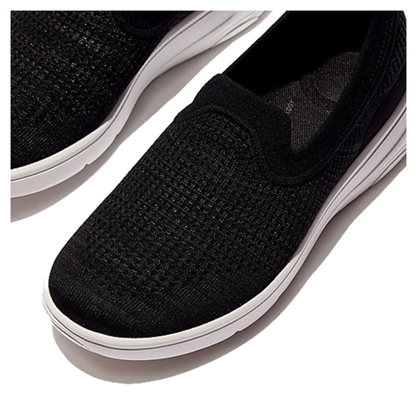 Women's FitFlop, SUPER-Q Knit Slip-On Sneaker