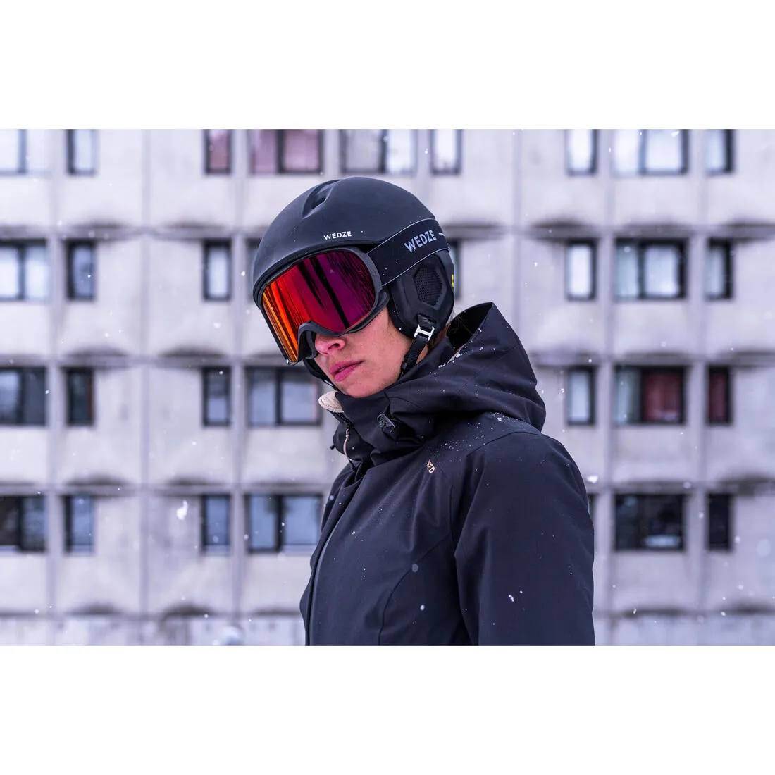 WOMEN’S WARM SKI JACKET - 500