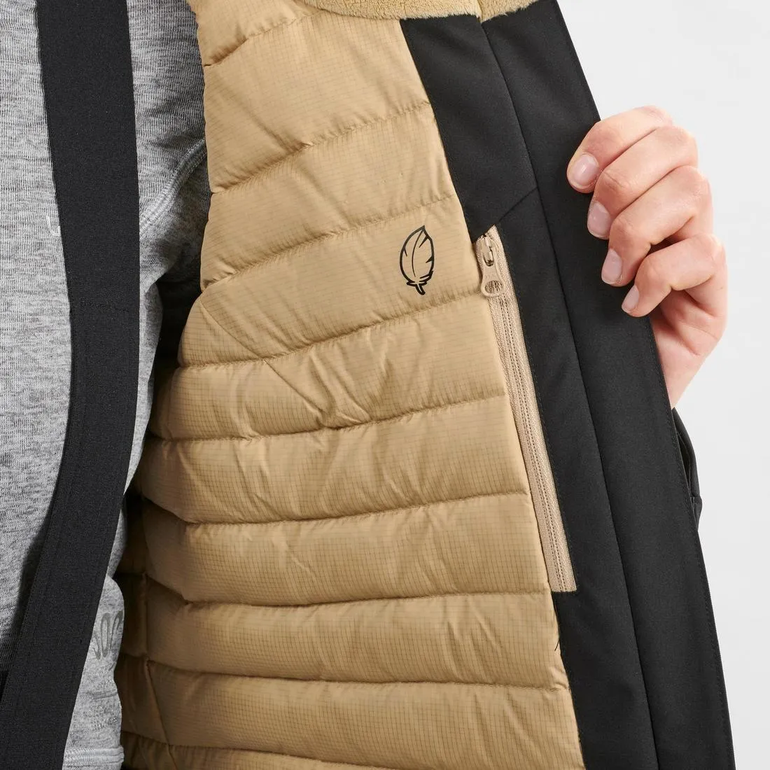 WOMEN’S WARM SKI JACKET - 500