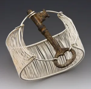 Woven Skeleton Key Cuff