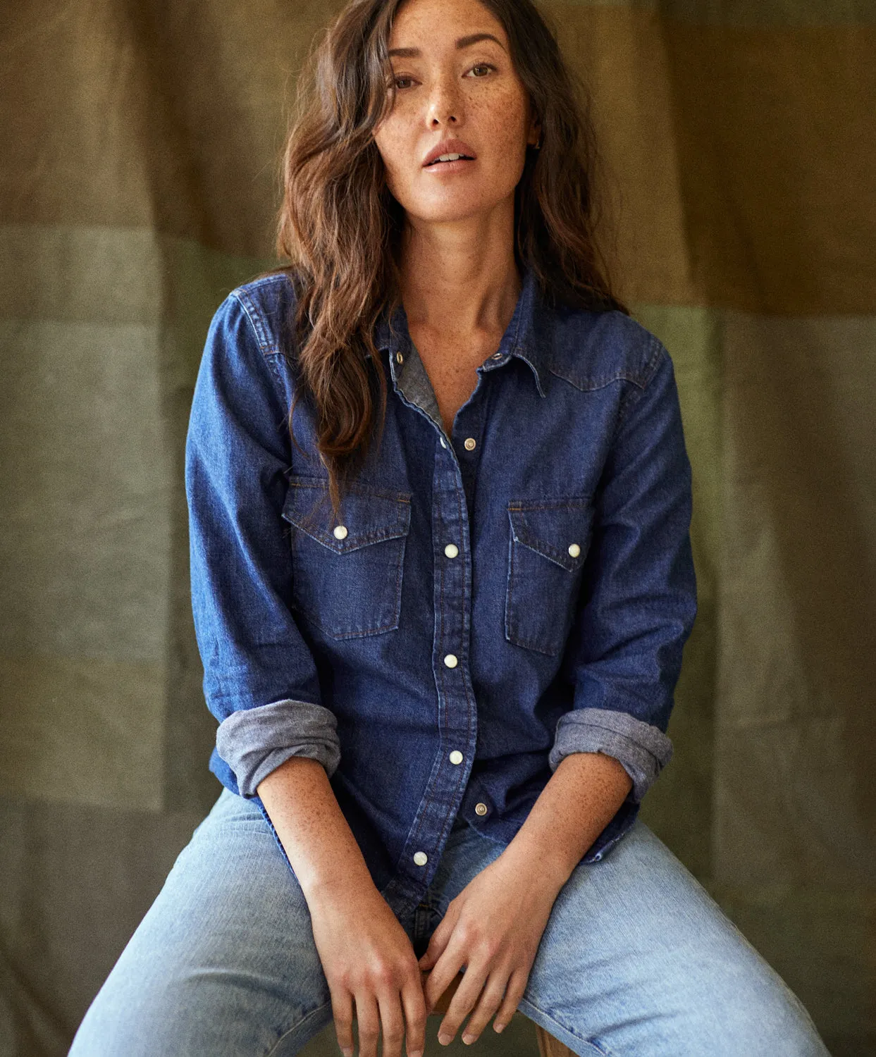 Wyatt Western Denim Shirt - FINAL SALE
