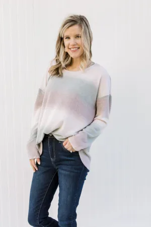 X Sage Ombre Sweater