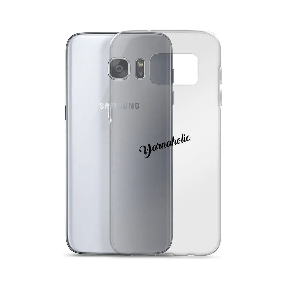 Yarnaholic™ Black Script Samsung Case